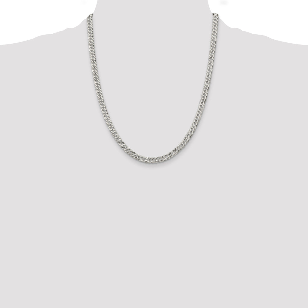 Sterling Silver 5.5mm Rambo Chain
