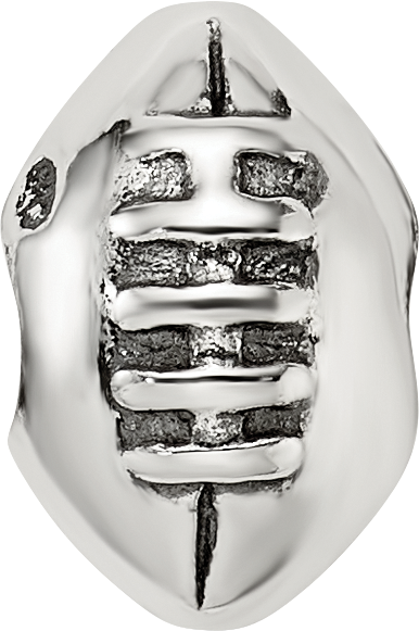 Sterling Silver Reflections Kids Football Bead