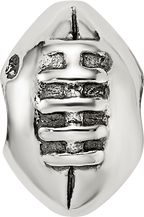 Sterling Silver Reflections Kids Football Bead