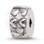 Sterling Silver Reflections Hinged Hearts Clip Bead
