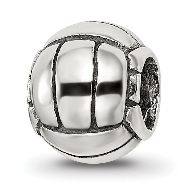 Sterling Silver Reflections Volleyball Bead Main image
