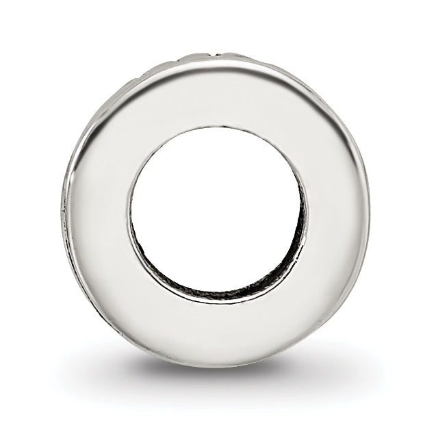 Sterling Silver Reflections Notched Spacer Bead Secondary image