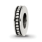 Sterling Silver Reflections Notched Spacer Bead
