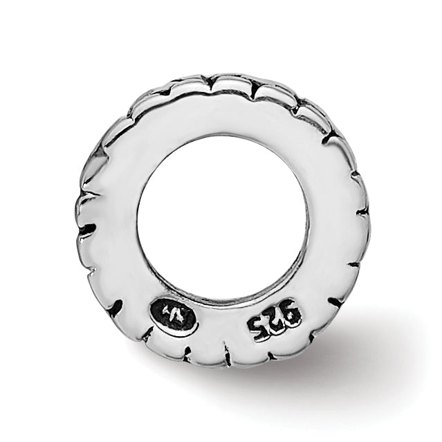 Sterling Silver Reflections Floral Spacer Bead Secondary image
