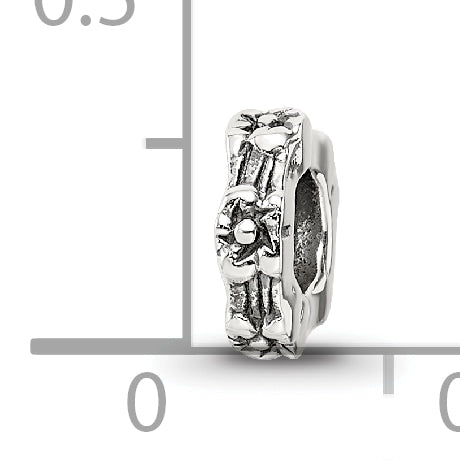 Sterling Silver Reflections Floral Spacer Bead