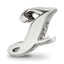 Sterling Silver Reflections Letter J Script Bead
