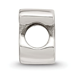 Sterling Silver Reflections Letter S Script Bead