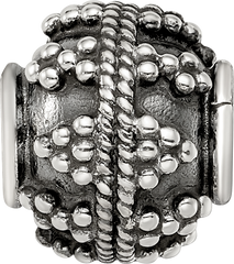Sterling Silver Reflections Decorative Bali Bead