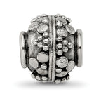 Sterling Silver Reflections Decorative Bali Bead