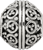 Sterling Silver Reflections Decorative Bali Bead