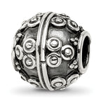 Sterling Silver Reflections Decorative Bali Bead