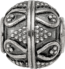 Sterling Silver Reflections Decorative Bali Bead