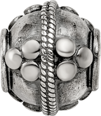 Sterling Silver Reflections Decorative Bali Bead