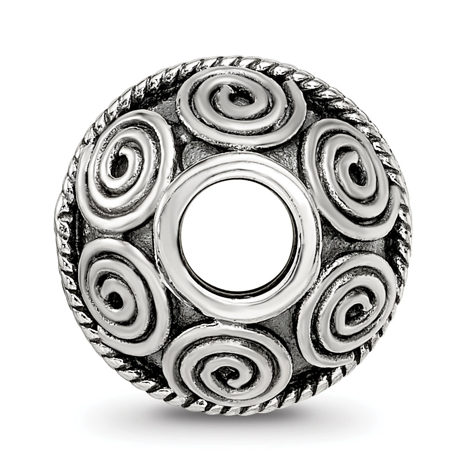 Sterling Silver Reflections Decorative Bali Bead Secondary image