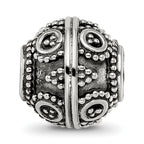 Sterling Silver Reflections Decorative Bali Bead