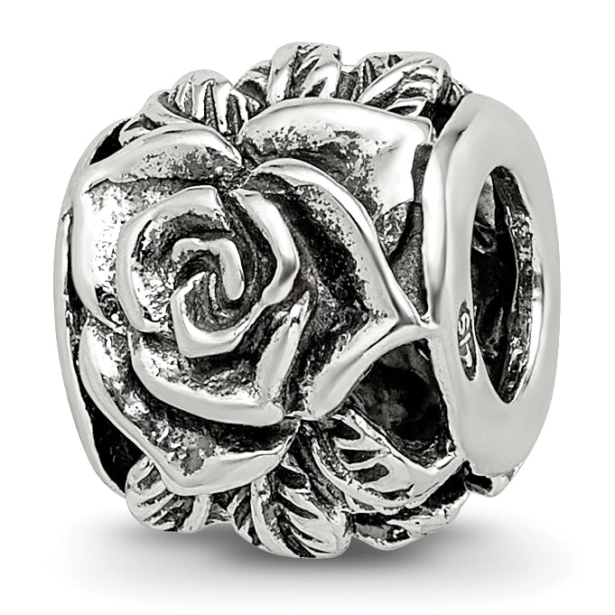 Sterling Silver Reflections Rose Bali Bead Main image