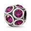 Sterling Silver Reflections February Preciosa Crystal Bead