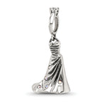 Sterling Silver Reflections Crystals Wedding Dress Bead