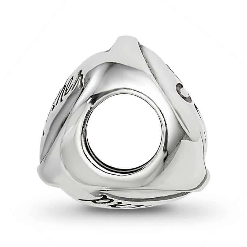 Sterling Silver Reflections My Mother My Friend Trilogy Bead Secondary image