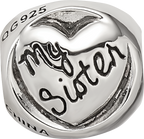 Sterling Silver Reflections My Sister My Friend Trilogy Bead
