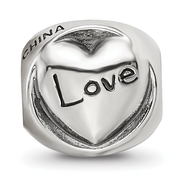 Sterling Silver Reflections Faith Hope Love Trilogy Bead