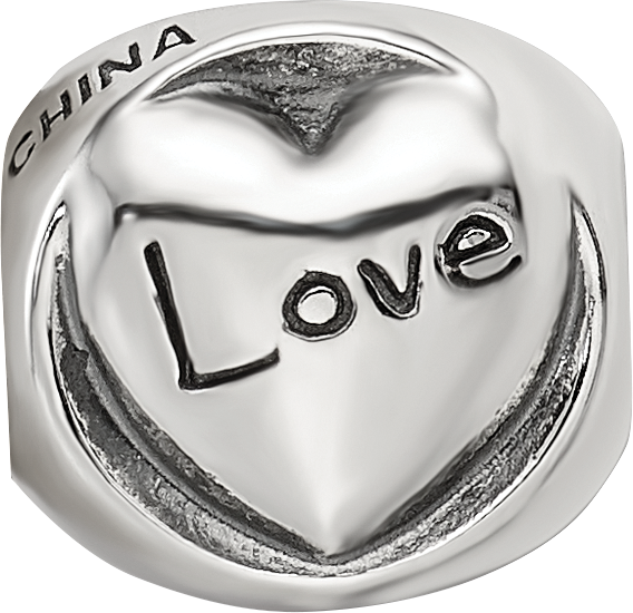 Sterling Silver Reflections Faith Hope Love Trilogy Bead
