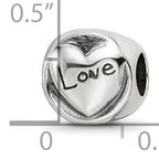 Sterling Silver Reflections Faith Hope Love Trilogy Bead