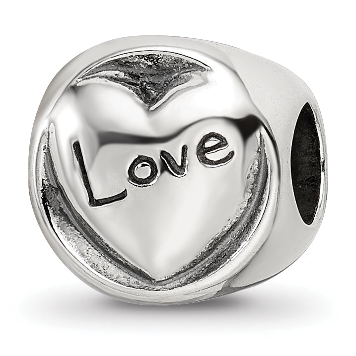 Sterling Silver Reflections Faith Hope Love Trilogy Bead