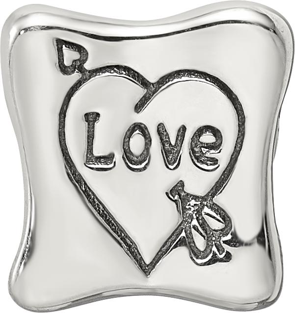 Sterling Silver Reflections Love Marriage Family Trilogy Bead