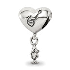 Sterling Silver Reflections Gone Fishin Dangle Bead