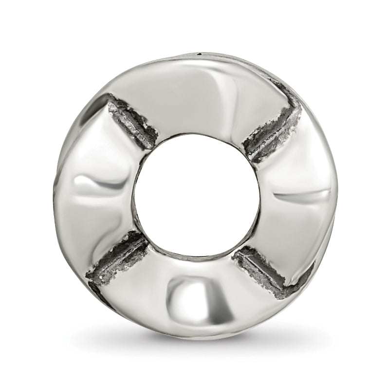 Sterling Silver Reflections Crystal Marquis Twist Bead Secondary image