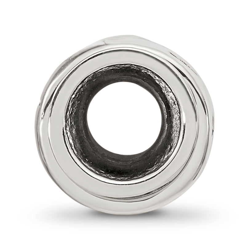 Sterling Silver Reflections Crystals Spinner Grandmother Bead