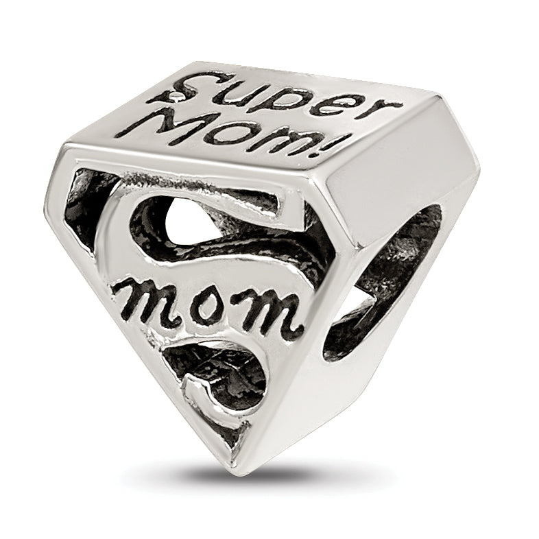 Sterling Silver Reflections Super Mom Bead Main image