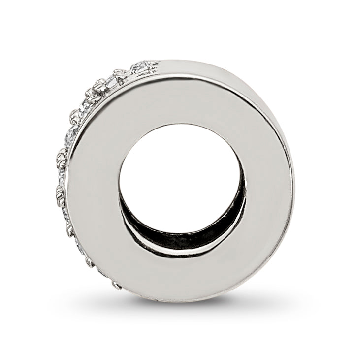 Sterling Silver Reflections Crystals Faith Cross Bead Secondary image