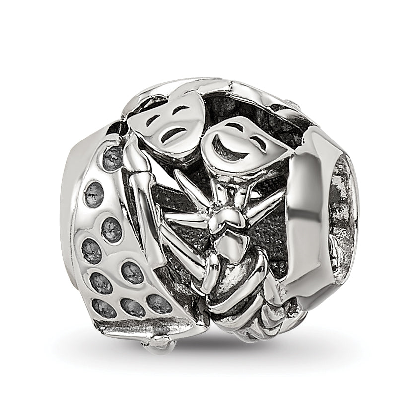Sterling Silver Reflections Crystals New York Collage Bead Main image