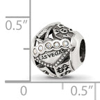 Sterling Silver Reflections Crystals Las Vegas Collage Bead