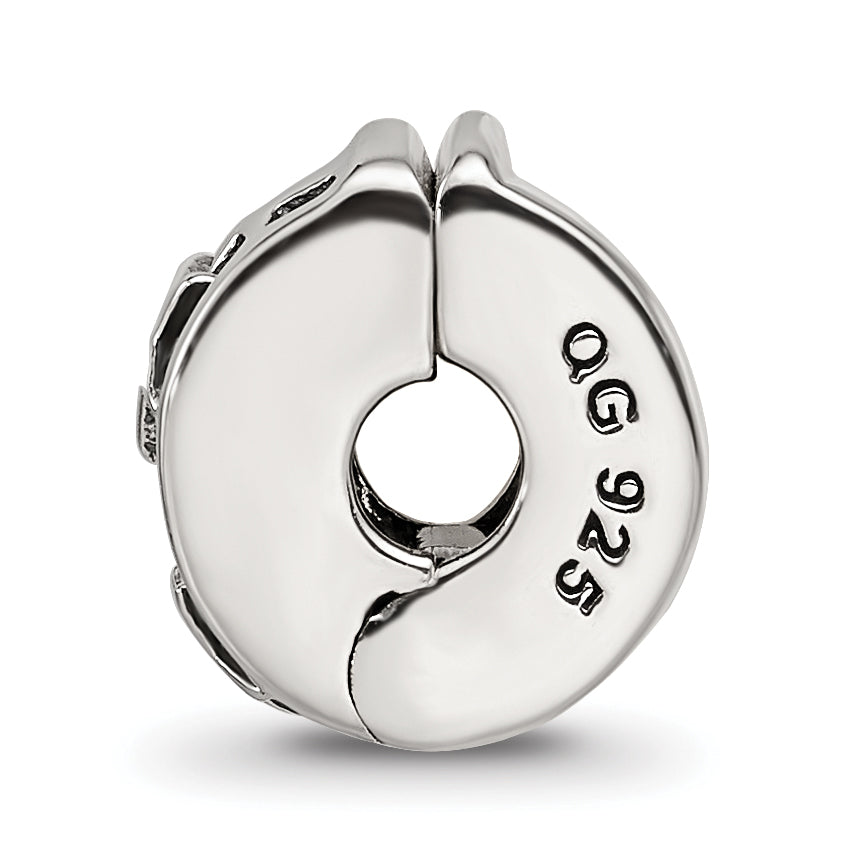 Sterling Silver Reflections Shooting Stars Clip Bead