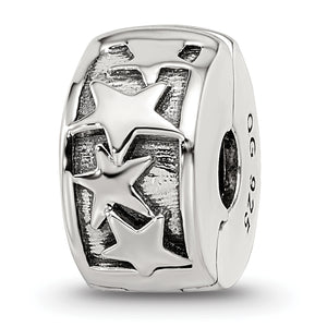 Sterling Silver Reflections Shooting Stars Clip Bead