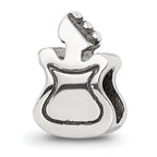 Sterling Silver Reflections Guitar Bead