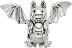 Sterling Silver Reflections Bat Bead