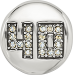 Sterling Silver Reflections Crystals Fabulous 40 Bead