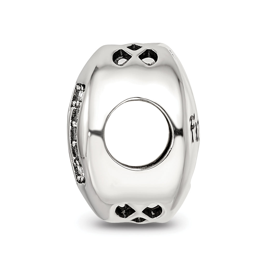 Sterling Silver Reflections Crystals Fantastic 50 Bead