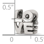 Sterling Silver Reflections LOVE Bead