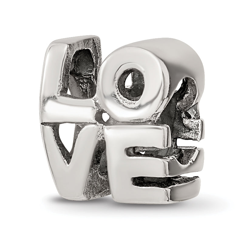 Sterling Silver Reflections LOVE Bead Main image