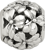 Sterling Silver Reflections Filigree Flower Bead