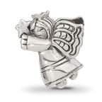 Sterling Silver Reflections Christmas Angel Bead