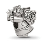 Sterling Silver Reflections Christmas Angel Bead