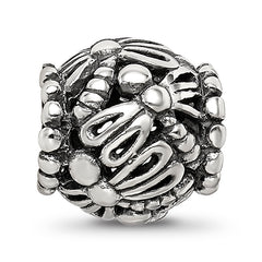 Sterling Silver Reflections Dragonfly Filigree Bead