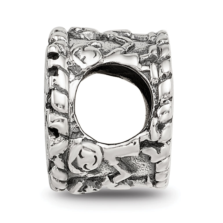 Sterling Silver Reflections Circle of Friends Bead Secondary image