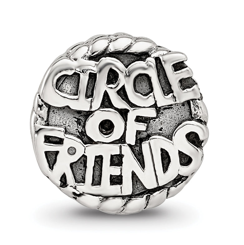 Sterling Silver Reflections Circle of Friends Bead